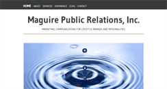 Desktop Screenshot of maguirepr.com